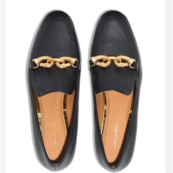 Tory Burch Jessa Horsebit Flat black 
Loafers women size 9.5 gently used - Picture 4 of 16